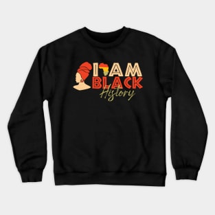 I Am Black History, Black Magic Women Crewneck Sweatshirt